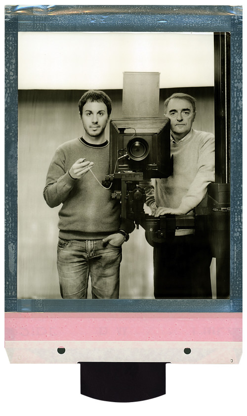 Self-portrait Carlo and Luca Bazan