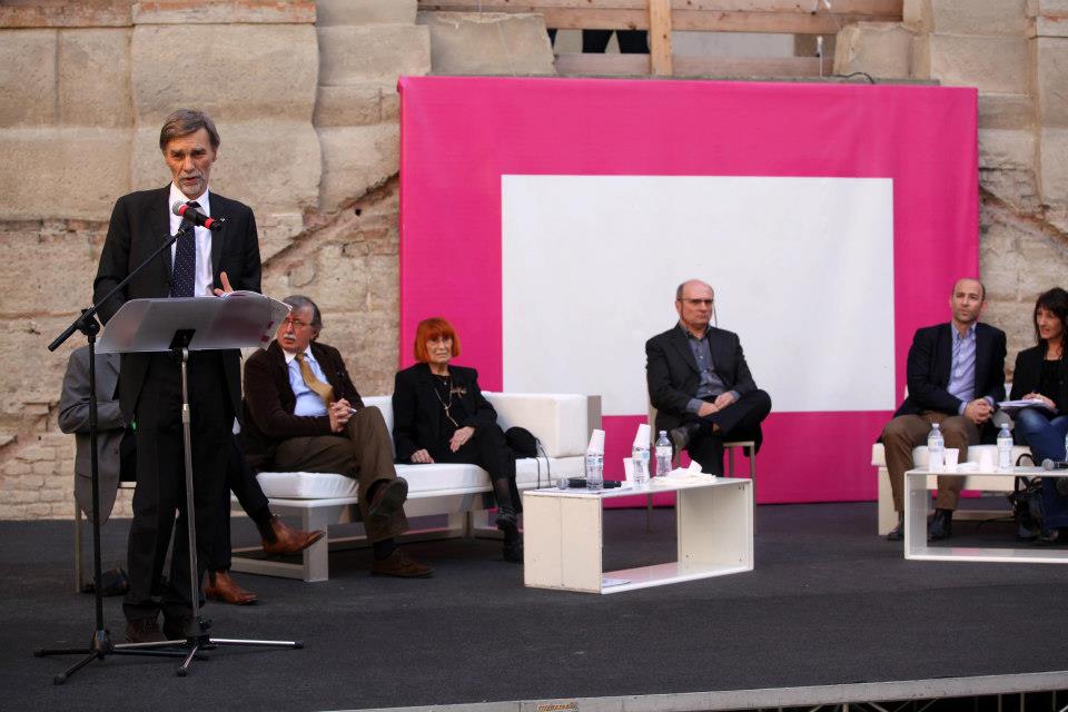 All'inaugurazione della kermesse Graziano Delrio (foto di Enrico Rossi, Reggio Emilia)