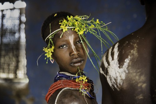 Child from the Hamer Tribe Omo Valley, Ethiopia, 2012