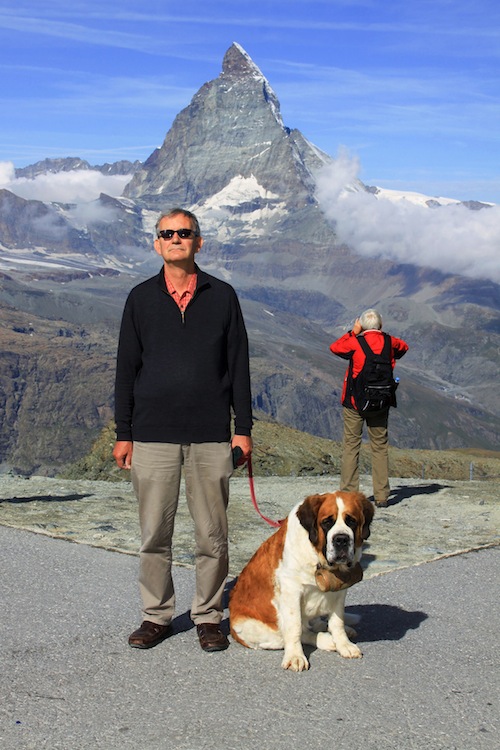 Martin Parr, Schweiz, Das Matterhorn, 2012, aus der Serie Autoportraits, © Martin Parr / Magnum Photos
