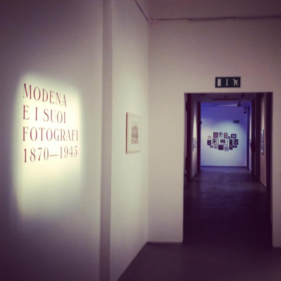 un particolare della mostra Modena e i suoi fotografi 