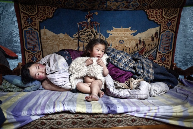 Environmental migrants: the last illusion. Ulaan Baator, Mongolia. Grassani, LuzPhoto