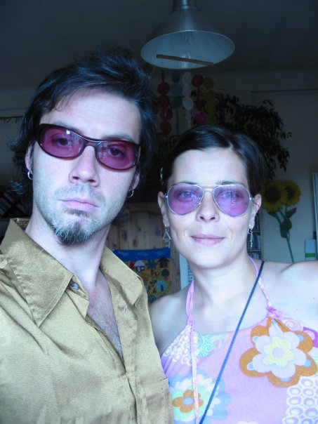 Flavio Franzoni e Giulia Zorzi nel 2003 