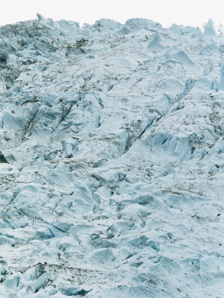 Axel Hütte Glaciers des Bossons, Francia dalla serie Glaciers, 1997  205 x 162 cm Ditone Print © l’artista 