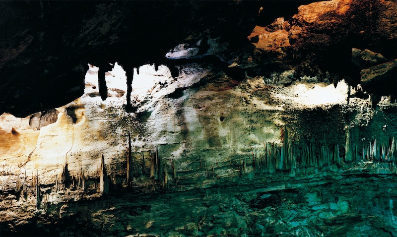 Axel Hütte Underworld-3, USA dalla serie Caves, 2008  157 x 237 cm Diasec © l’artista 