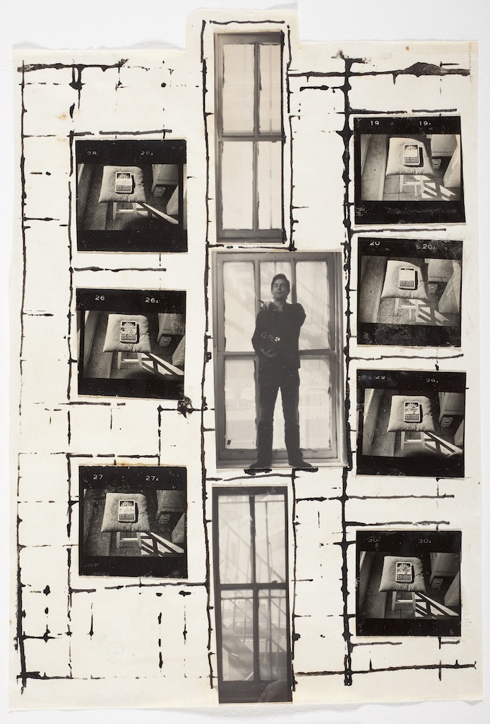 William S. Burroughs and Brion Gysin Untitled, 1965 Silver gelatin prints and ink on paper, 25.4 x17.15 cm © Estate of William S. Burroughs Courtesy of the Los Angeles County Museum of Art