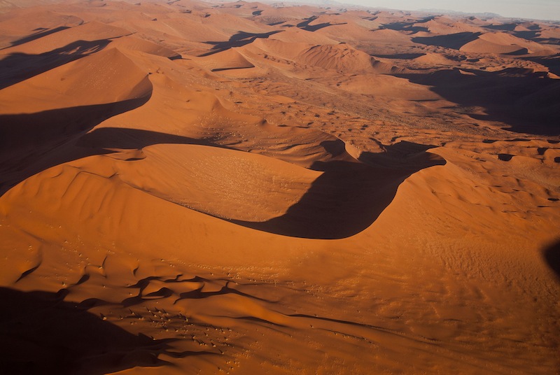 vista erea duna Namib