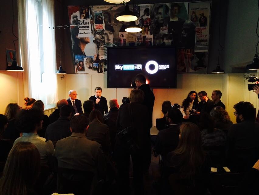 Un momento della conferenza stampa di presentazione (ph Fondazione Fotografia Fb)