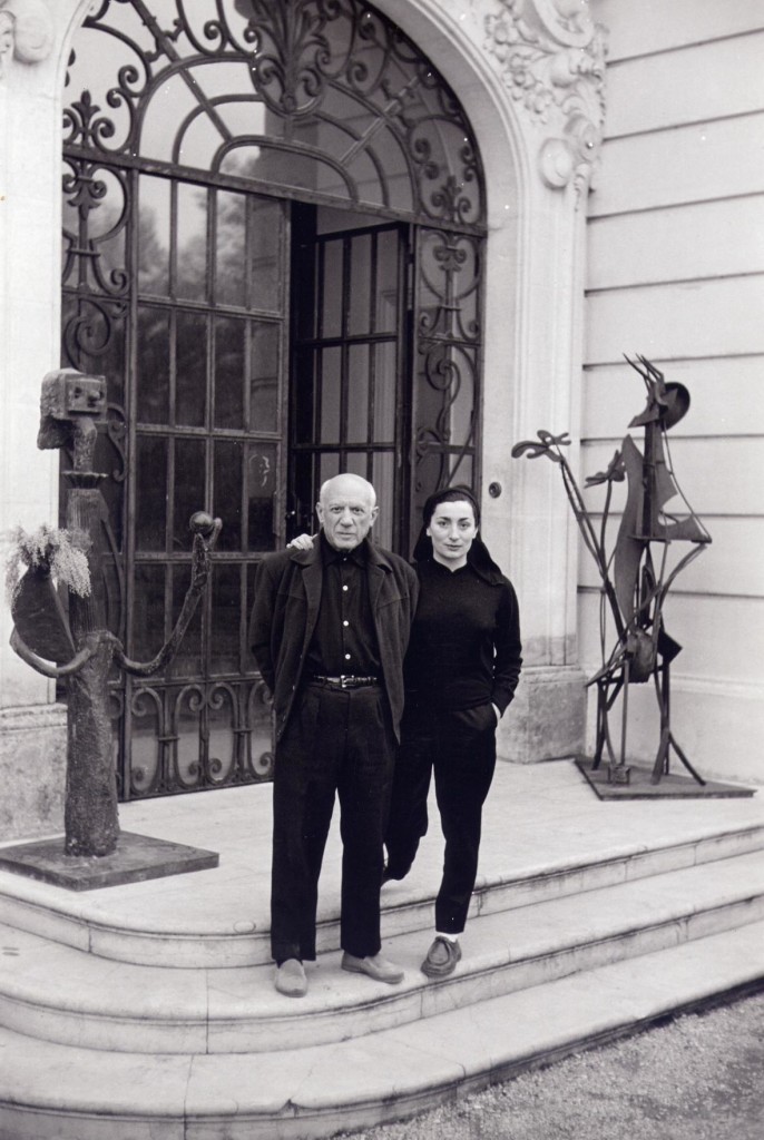 David Douglas Duncan, Picasso e la moglie Jacqueline Roque, Francia, seconda metà degli anni ‘50