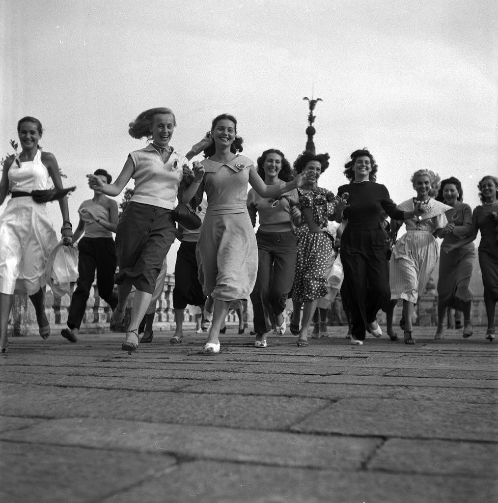 Federico Patellani, Stresa, 1949, Miss Italia, Concorrenti © Federico Patellani - Regione Lombardia / Museo di Fotografia Contemporanea