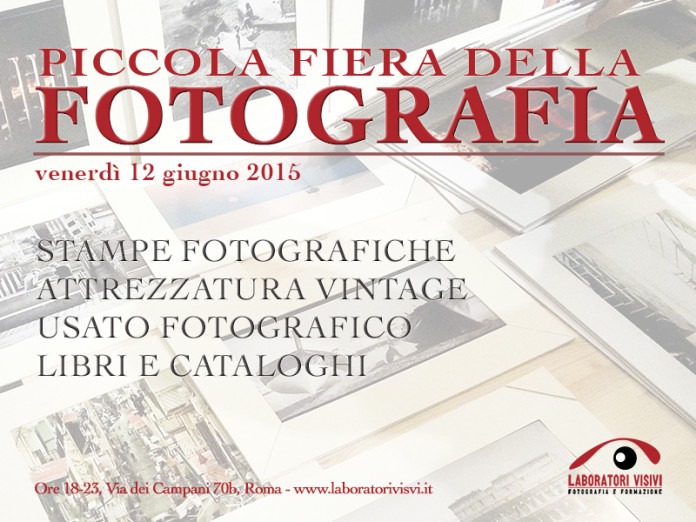 A Roma la piccola fiera della fotografia 2015 locandina