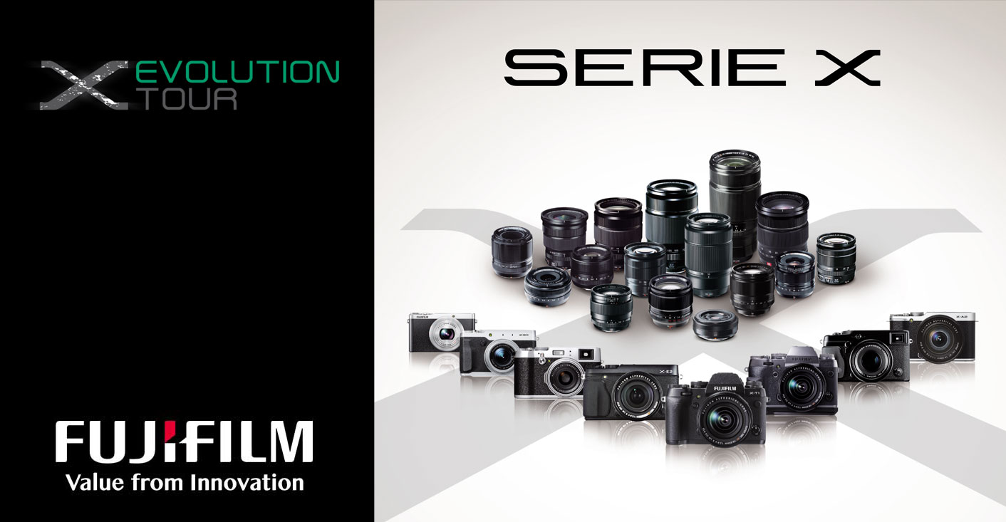 Ultime tappe per il Fujifilm X Evolution Tour 2015