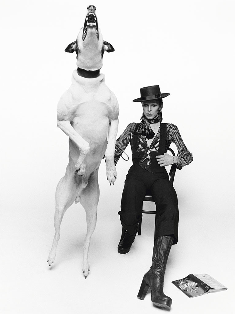 Terry O’ Neill David Bowie in posa per il suo album Diamonds Dogs 1974