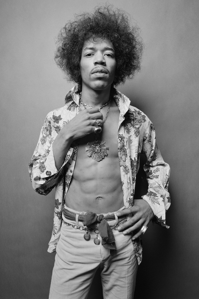 Jimi Hendrix negli scatti di Donald Silverstein