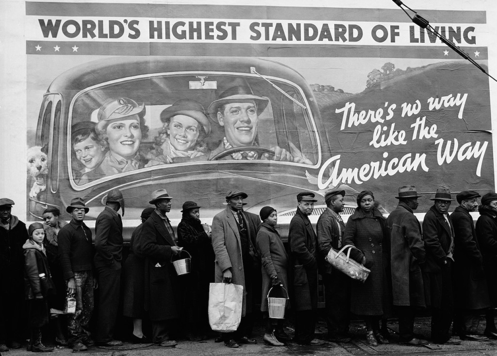 MARGARET BOURKE-WHITE At the time of the Louisville Flood, Louisville, Kentucky 1937 by Margaret Bourke-White © Time Inc. All rights reserved