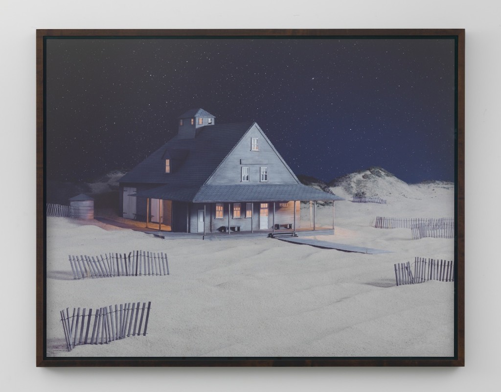 James Casebere Party at Caffey's Inlet Lifesaving Station (Dare County, NC) 2013 Archival pigment print 