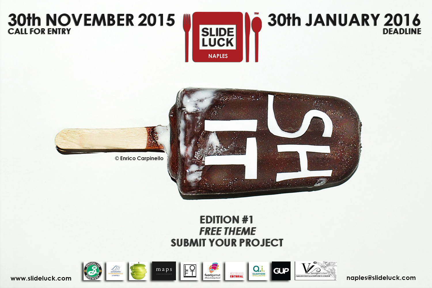 slideluck napoli call for submission