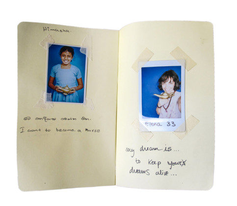 le fotografie dei sogni dei bambini raccolti da Elena Givone