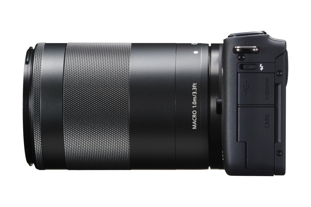 EOSM10 EF-M55-200STM LEFT SIDE