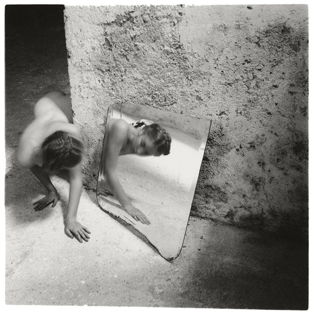 Francesca Woodman, Self Deceit 1, Rome, Italy, 1978 © Betty and George Woodman 