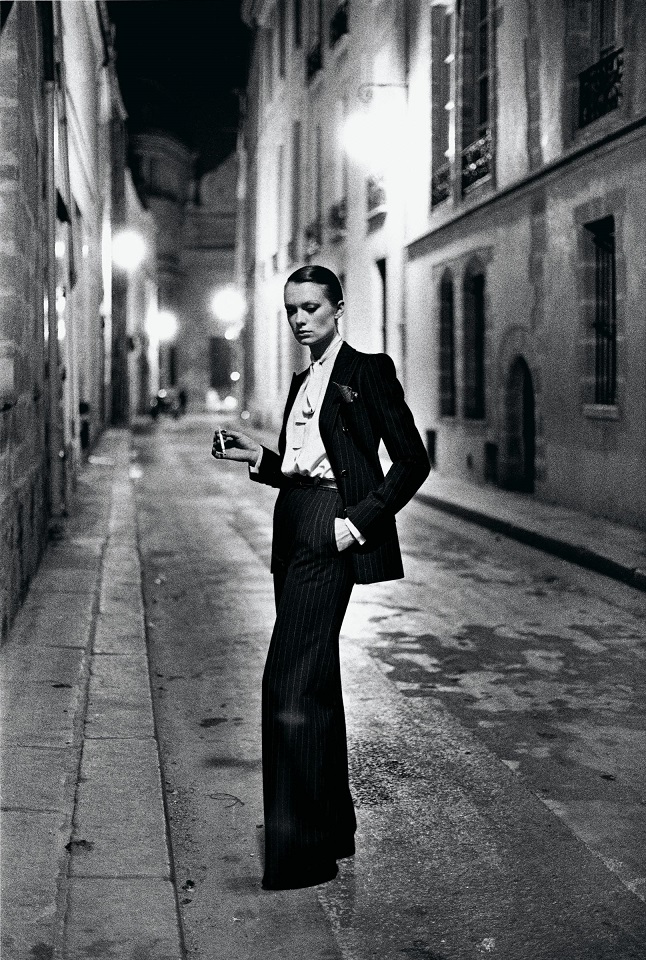 Helmut Newton Rue Aubriot, French Vogue from the series White Women Paris 1975 © Helmut Newton Estate