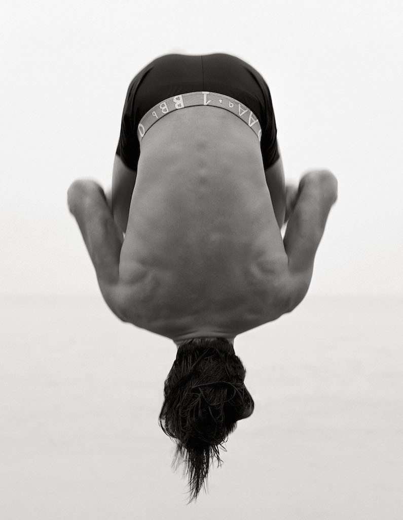 Herb Ritts. Backflip, Paradise Cove 1987