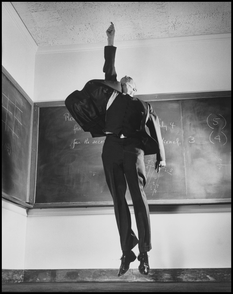 1958. American physicist J. Robert OPPENHEIMER. © Philippe_Halsman