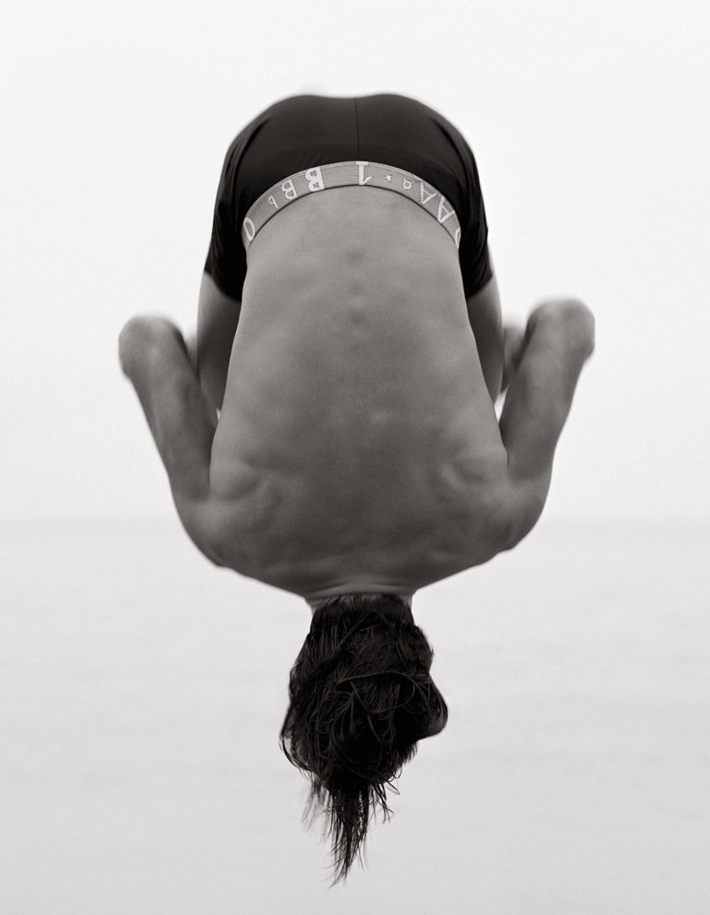 Backflip, Paradise Cove 1987     © Herb Ritts Foundation