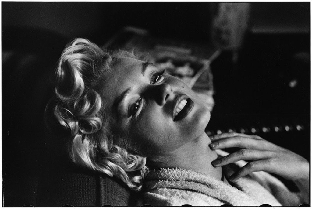 USA. New York. 1956. American actress Marilyn MONROE. © Elliott Erwitt