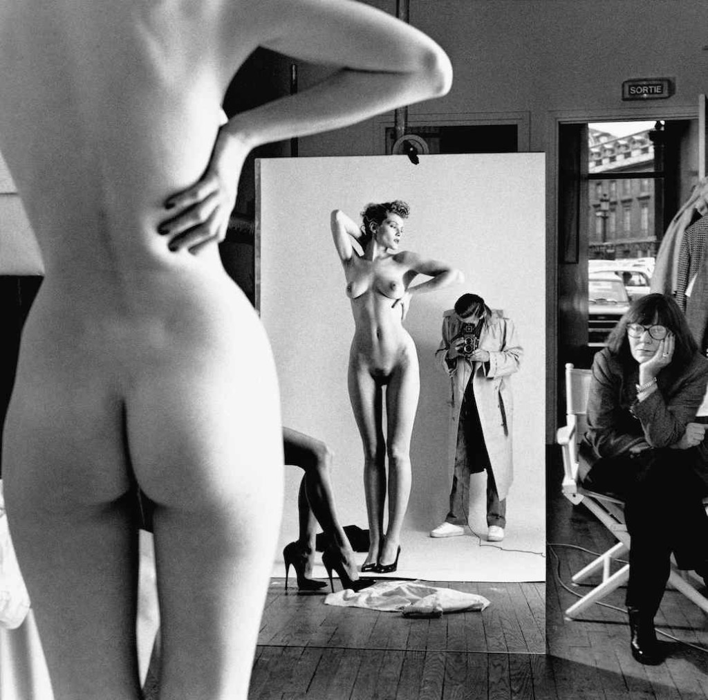 Self Portrait with Wife and Models, Vogue Studio, Paris 1981 © Helmut Newton / Helmut Newton Estate 