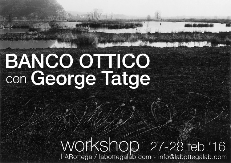 Banco ottico workshop con George Tatge