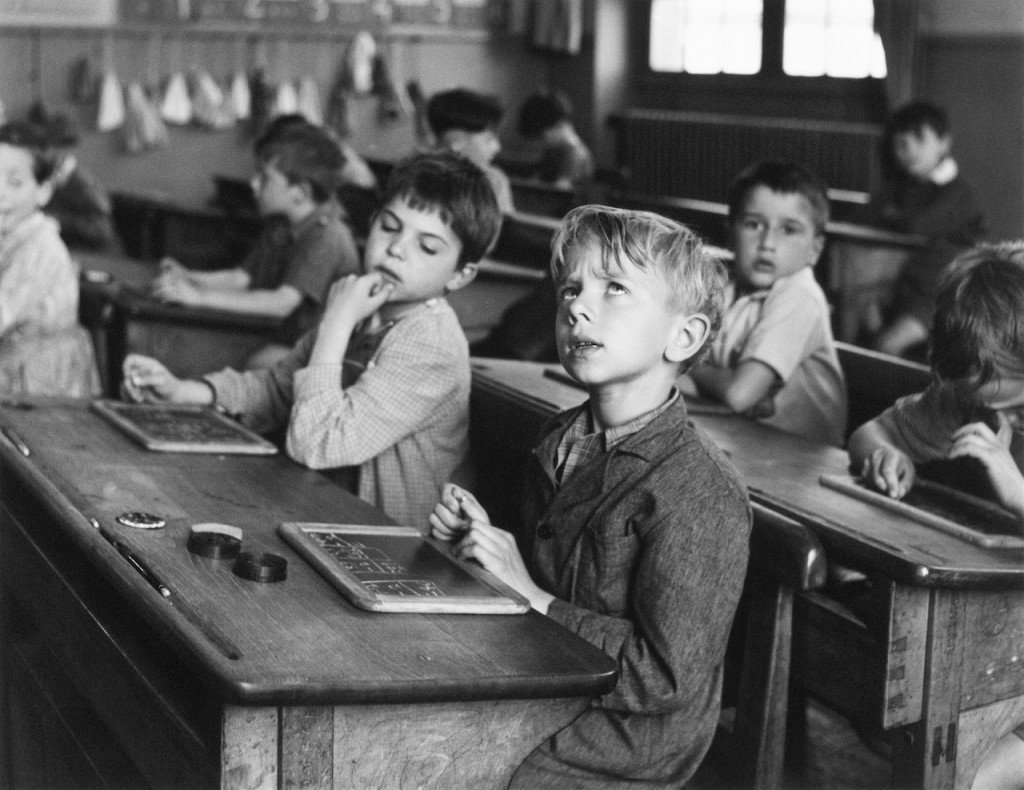 L'information scolaire, Paris 1956 © Atelier Robert Doisneau 