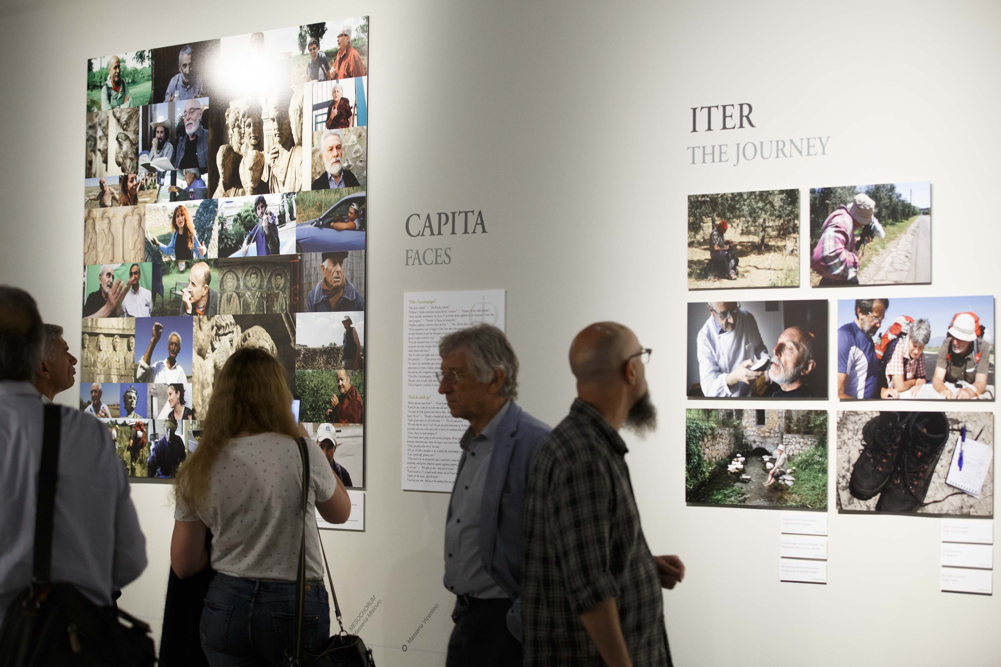 Roma, Auditorium Parco della Musica 09 06 2016 MOSTRA L'APPIA RITROVATA. IN CAMMINO DA ROMA A BRINDISI di Paolo Rumiz e compagni MOSTRA FOTOGRAFICA DOCUMENTARIA MULTIMEDIALE ©Musacchio - Ianniello