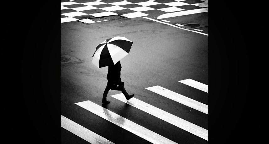 STREET PHOTOGRAPHY 4 - “Bishop's Diagonal”, Forey Forey (France)