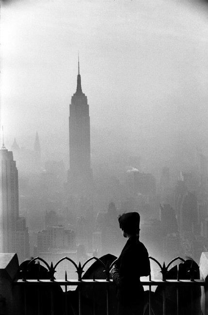 USA. New York. 1955.