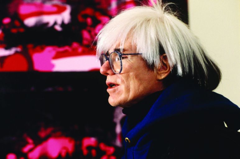 Andy Warhol, Fondazione Stelline, Milano 1987 © Maria Mulas