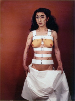 Yasumasa Morimura, M’s self-portraits, Frida, 1995, polaroid, cm 10x13
