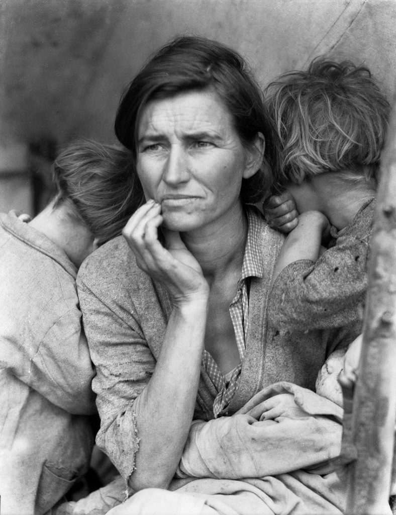 Dorothea Lange jeu de paume