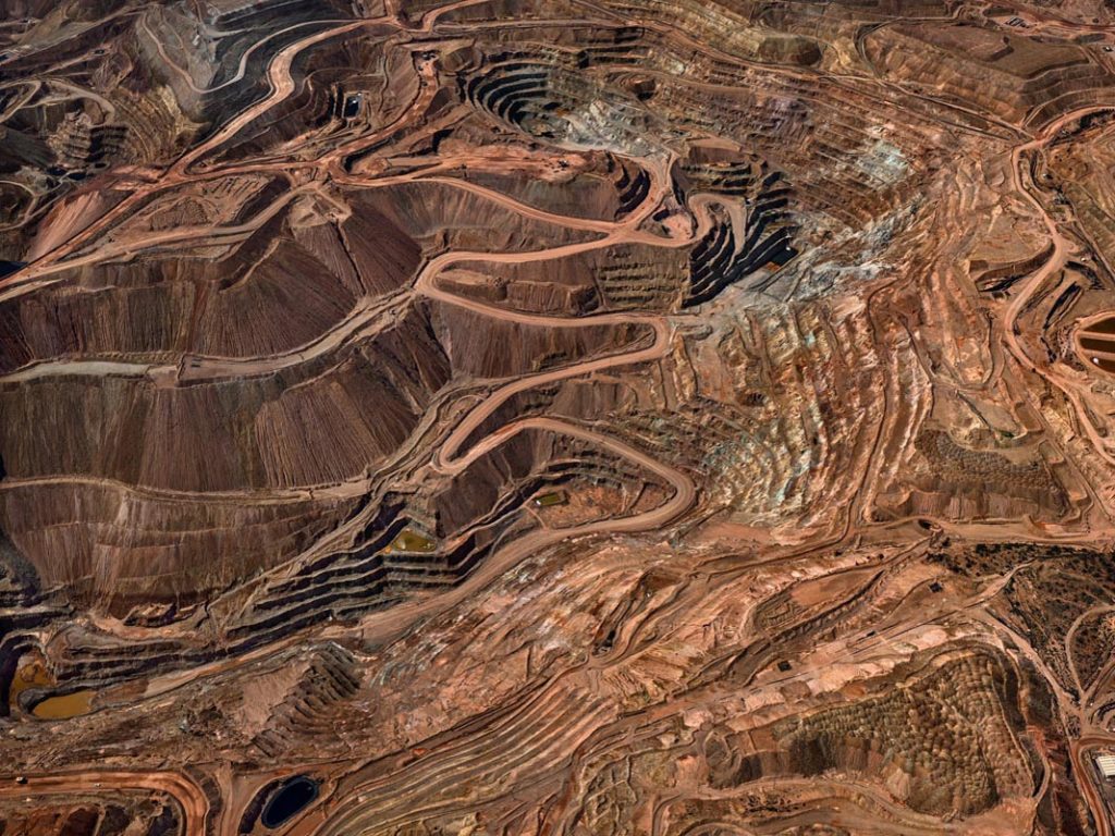 Anthropocene mostra Mast Bologna foto new mexico Edward Burtynsky