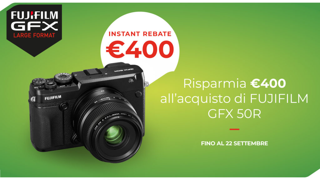  promozioni per Fujifilm GFX e MKX