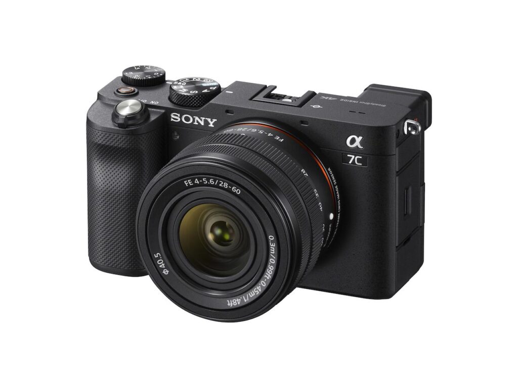 Sony Alpha 7C full frame piu piccola