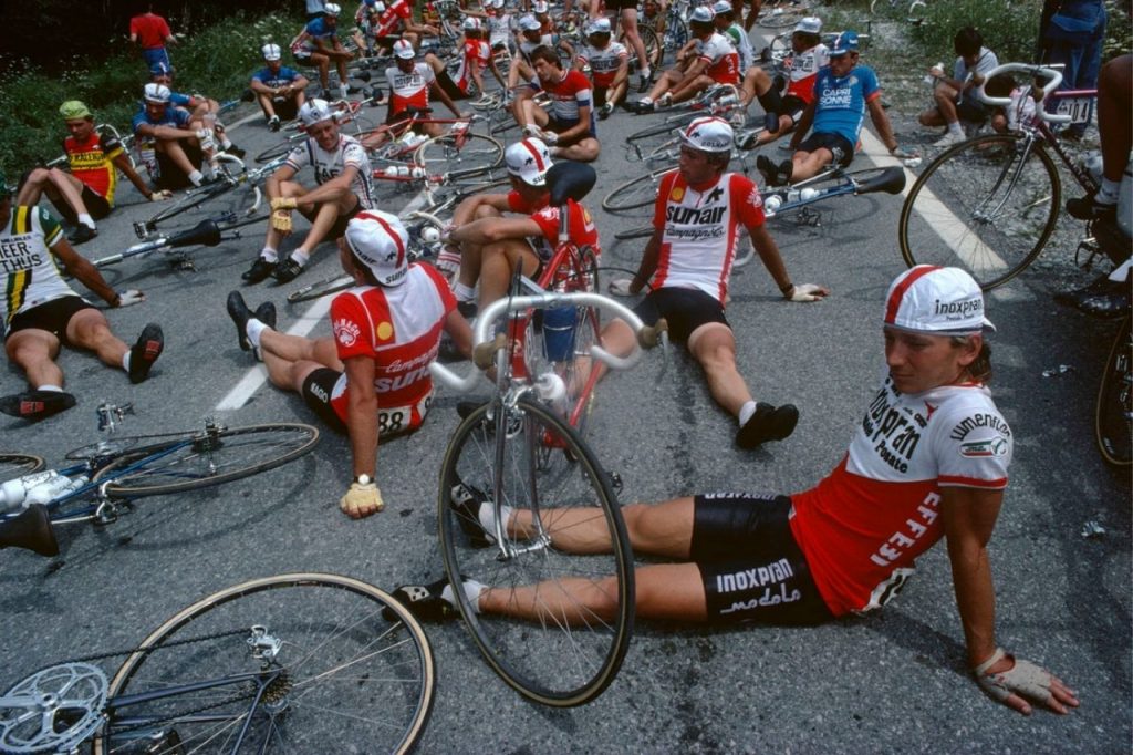 vite di corsa mostra fotografi magnum val di sole