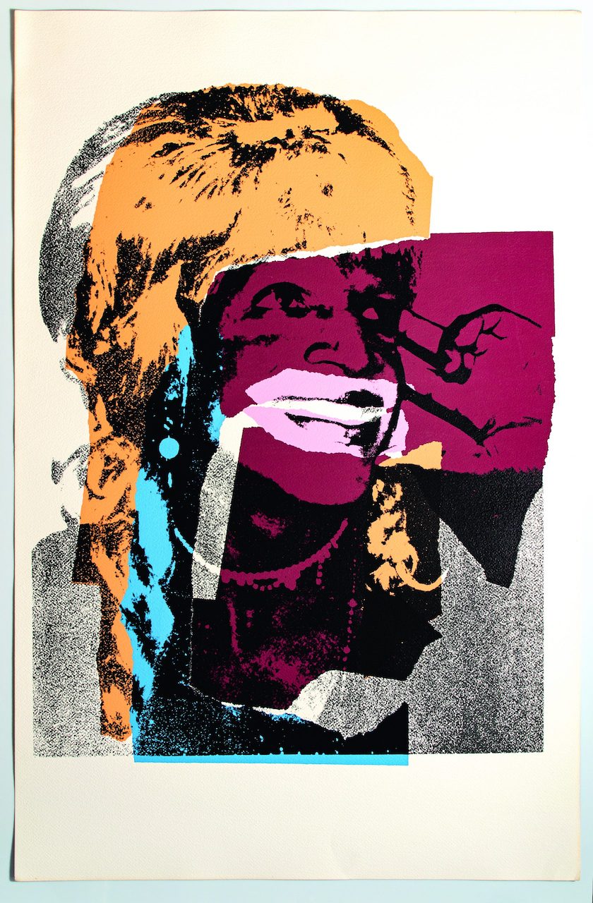Andy Warhol Ladies and Gentlemen II.133 1975 Serigrafia a colori firmata in originale