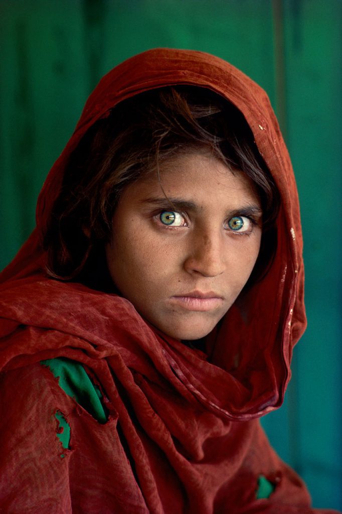 Sharbat Gula Peshawar Pakistan 1984 Steve McCurry
