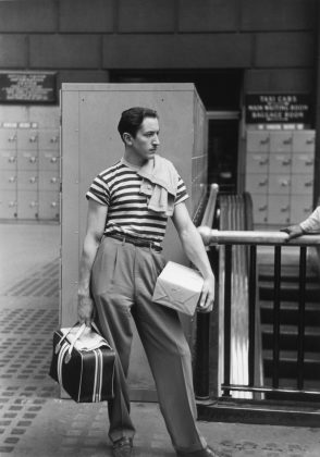 Ruth Orkin, David Waiting in Penn Station, NYC, 1948