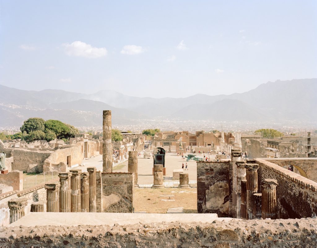 Claudio Sabatino: Pompei 2016. Veduta del Foro
