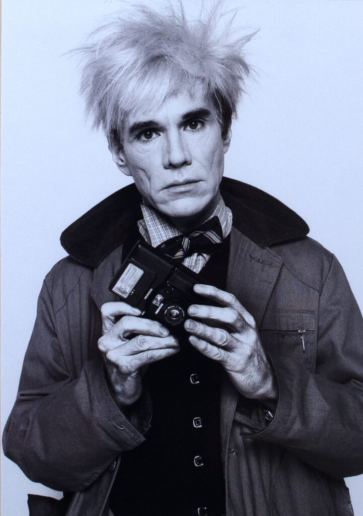 Pierre Houlès: Andy Warhol Minox, 1982, fotografia. Collezione privata