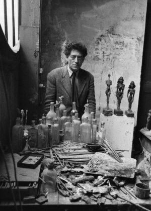 1955 Alberto Giacometti Parigi Francia Sabine Weiss