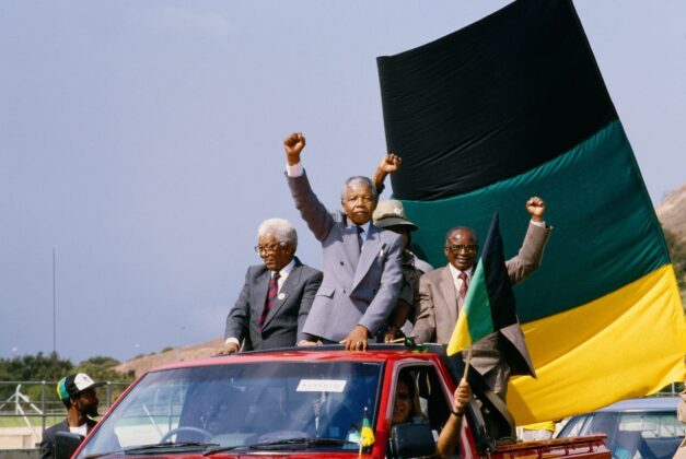 Nino Leto, Nelson Mandela, South Africa