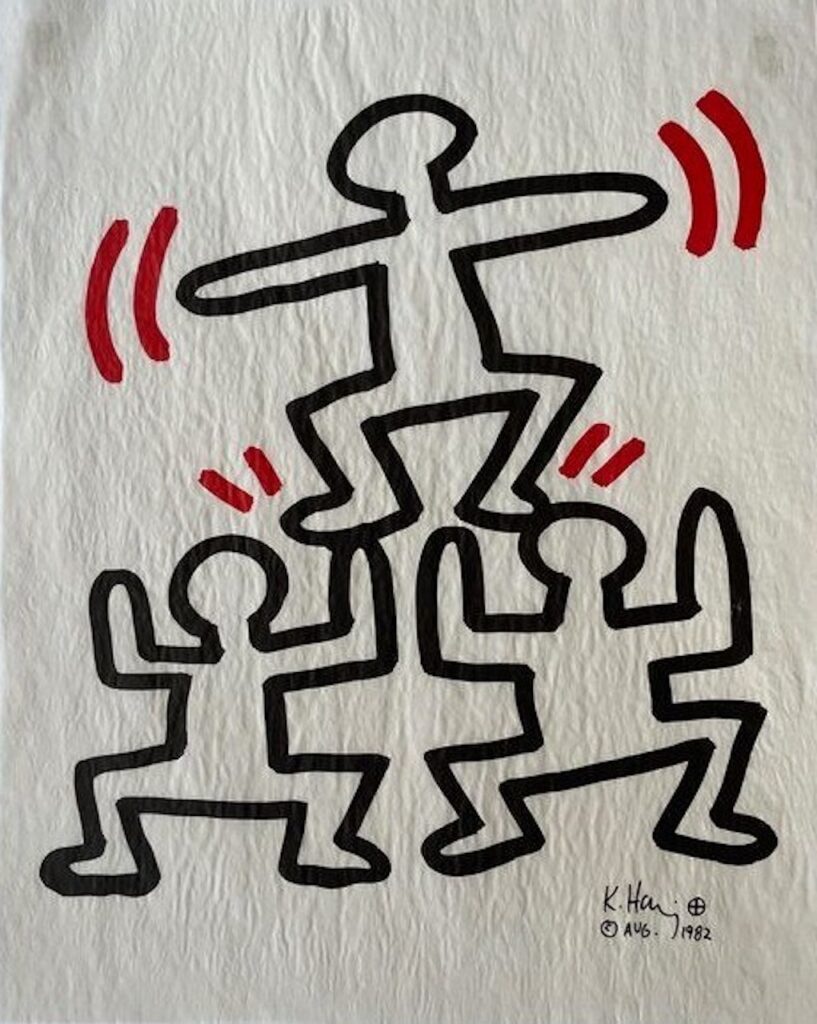 Keith Haring asta biennale venezia